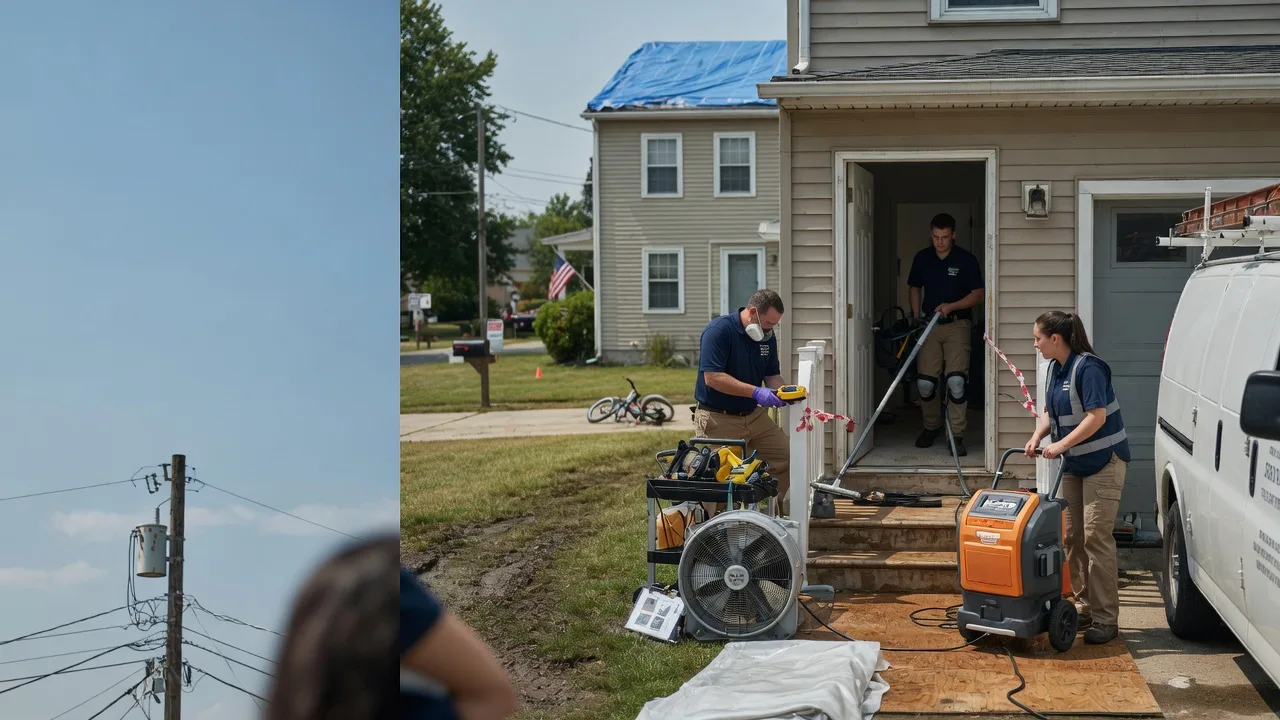Water Damage Repair in Colgate, WI near me